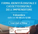 Webinar 9 dicembre 2020 Servizi digitali