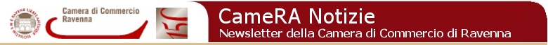 Testata newsletter CCIAA Ravenna