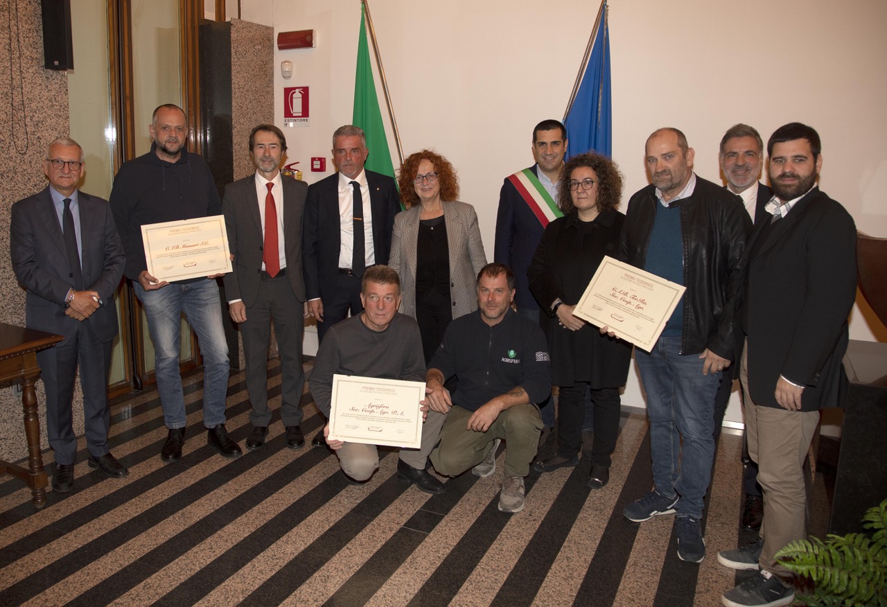 XI PREMIO TEODORICO  ALLE COOPERATIVE BRACCIANTILI RAVENNATI