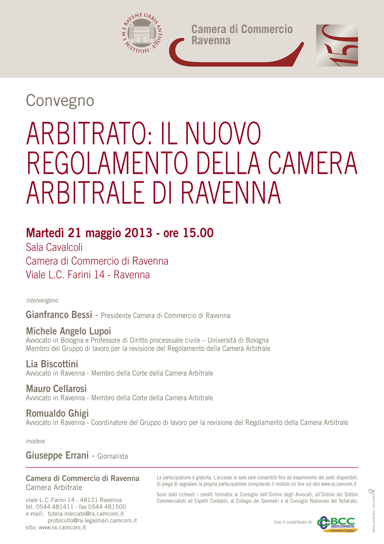 locandina convegno 21/5/2013