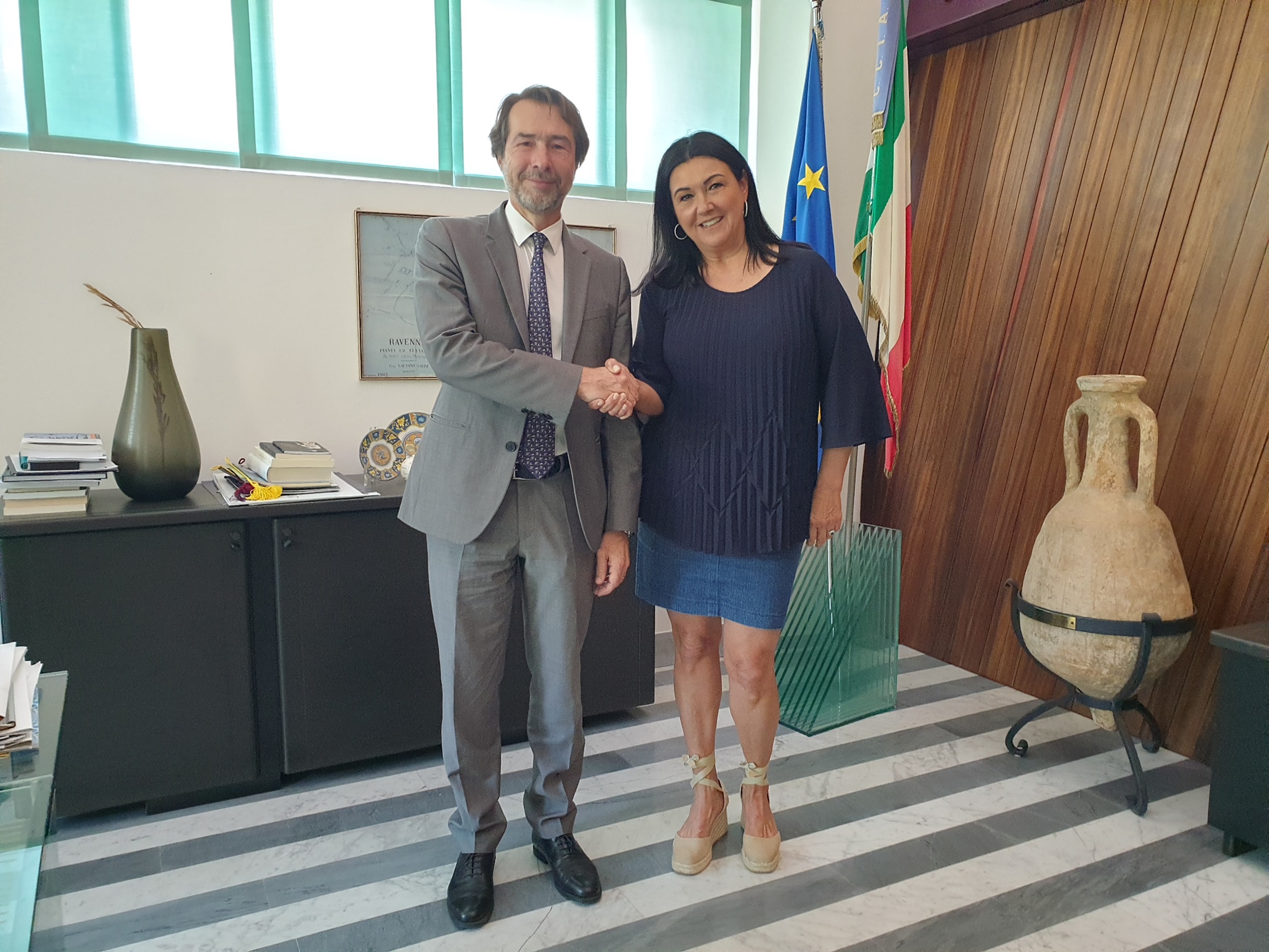 Giorgio Guberti e Antonella Bandoli